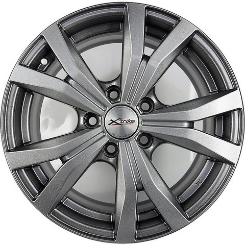 Авто диск X'Trike X-119 5x114,3 R16 литой серебристый темный et45 d67,1