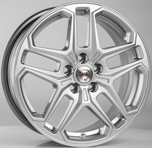 Авто диск Nz R-04 5x108 R16 литой серебристый et50 d63,4