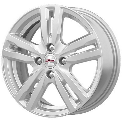 Авто диск Ifree Горизонт Нео-Классик 4x100 R15 литой серебристый et50 d60,1