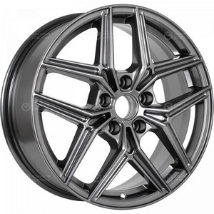Авто диск K&K Юнион Дарк Платинум 5x114,3 R17 литой серебристый темный et50 d67,1