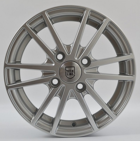 Авто диск Tech Line 305 4x100 R13 литой серебристый et43 d67,1