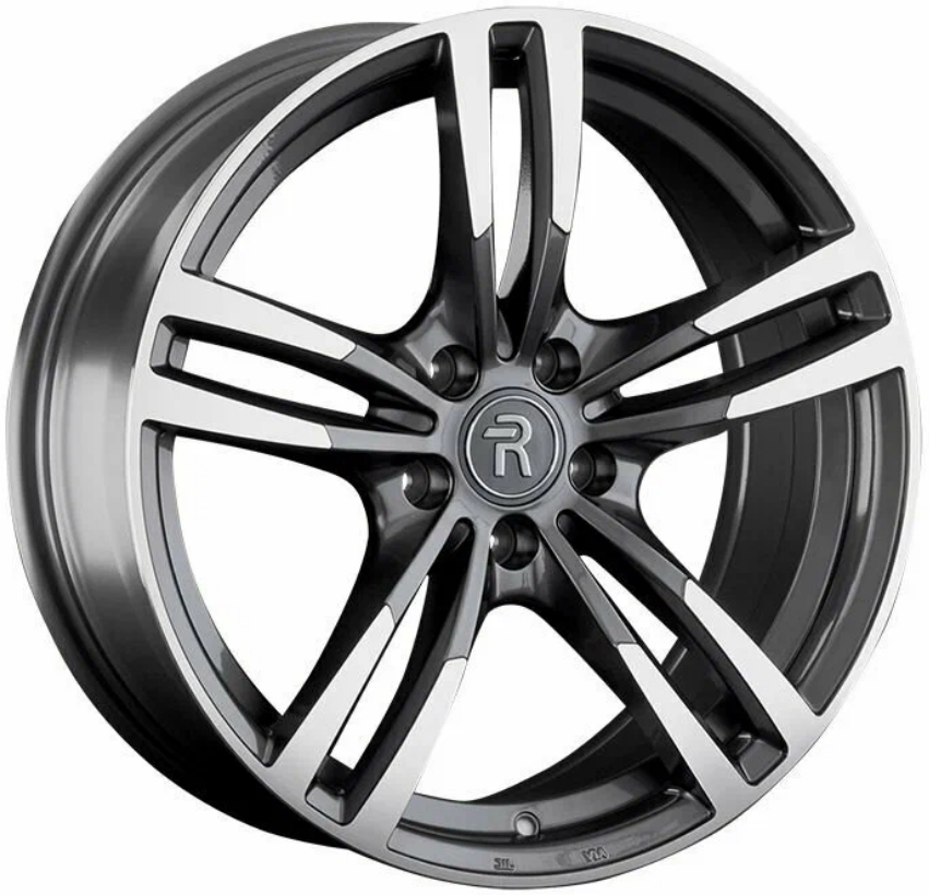 Авто диск Replay Mr278 5x112 R18 литой серебристый темный с полировкой et29 d66,6