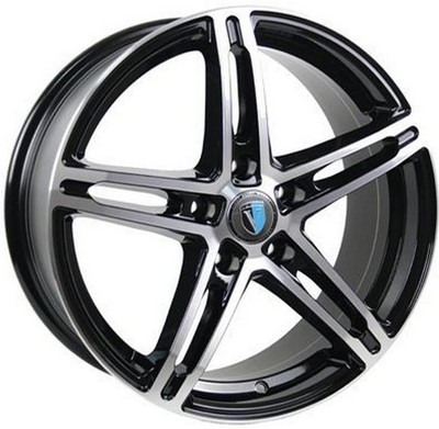 Авто диск Venti 1518 4x98 R15 литой черный с полировкой et40 d58,6